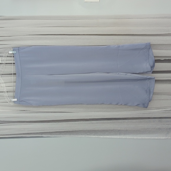 NWT Mother's Day Women's 2-Pc Crepe de Chine Short-Sleeve Pajama lounge Set blue - Picture 14 of 17